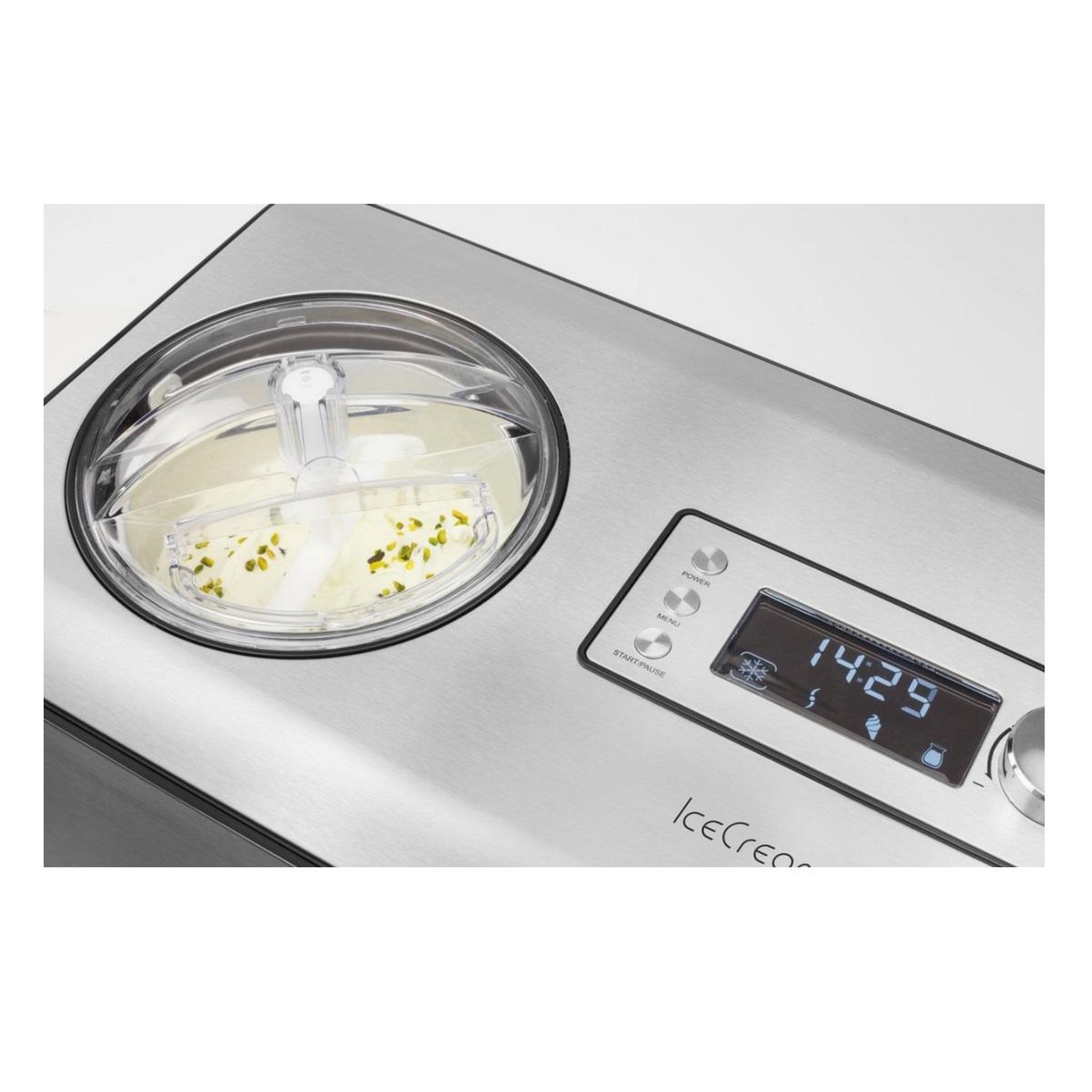Voir la diapositive 4 : caso Turbine à glaces 2l 180w inox - 3298