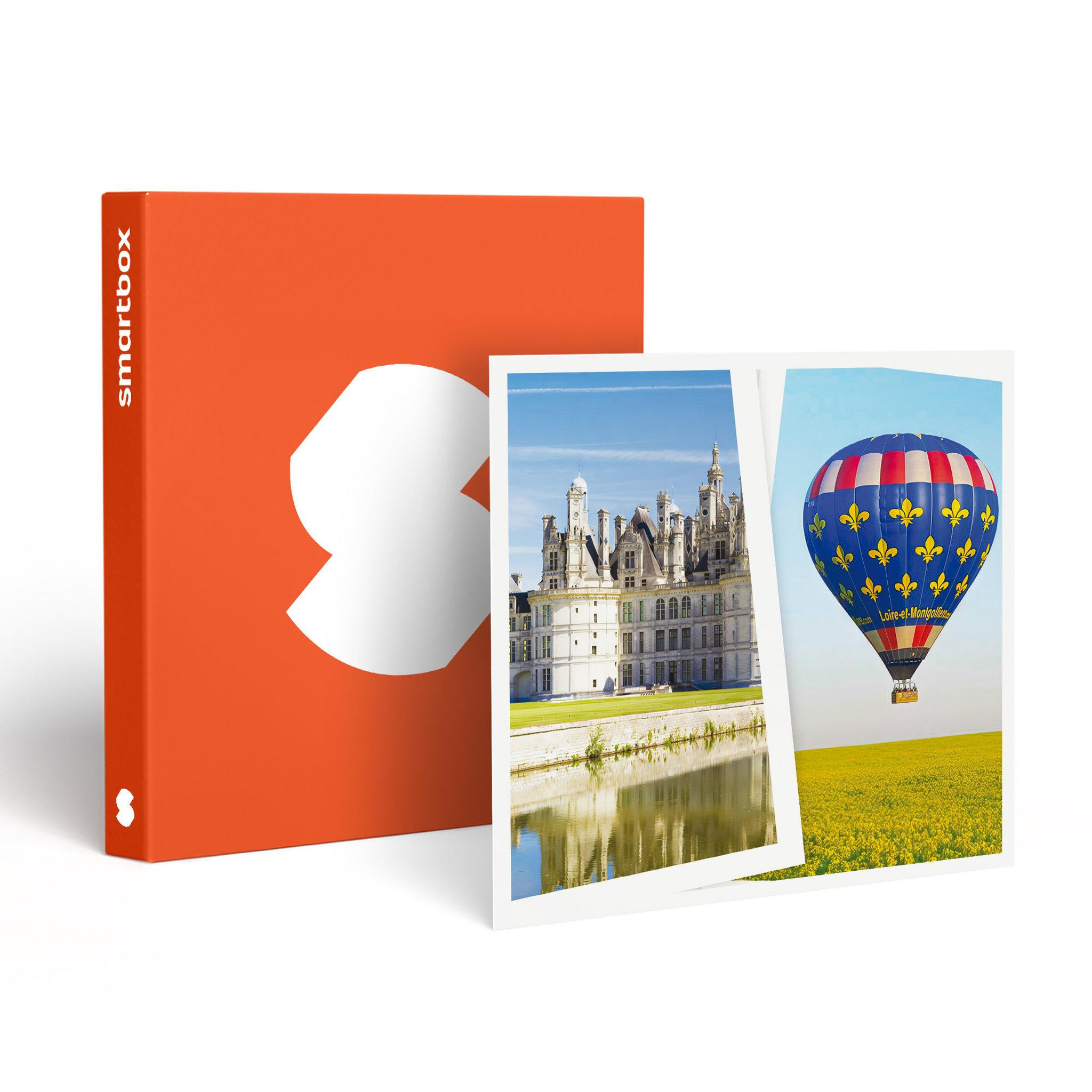 Smartbox 3 jours avec vol en montgolfière pour 2 au-dessus des châteaux de la Loire - Coffret Cadeau Multi-thèmes
