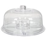 Paris Prix Présentoir Multifonction  4 en 1  30cm Transparent