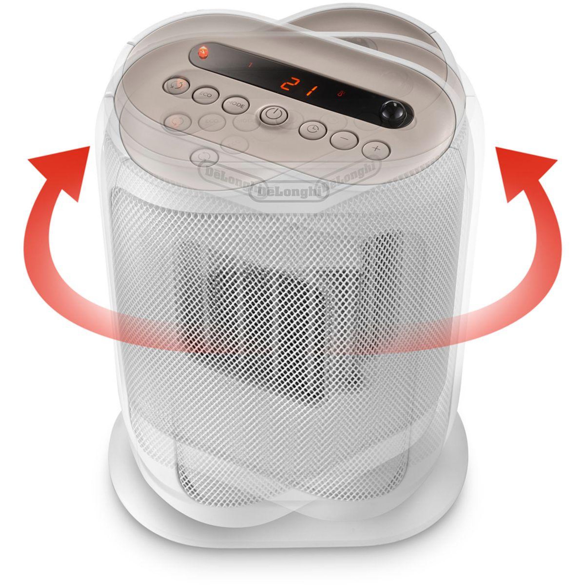 Voir la diapositive 4 : DELONGHI Chauffage soufflant HFX40T20.WB