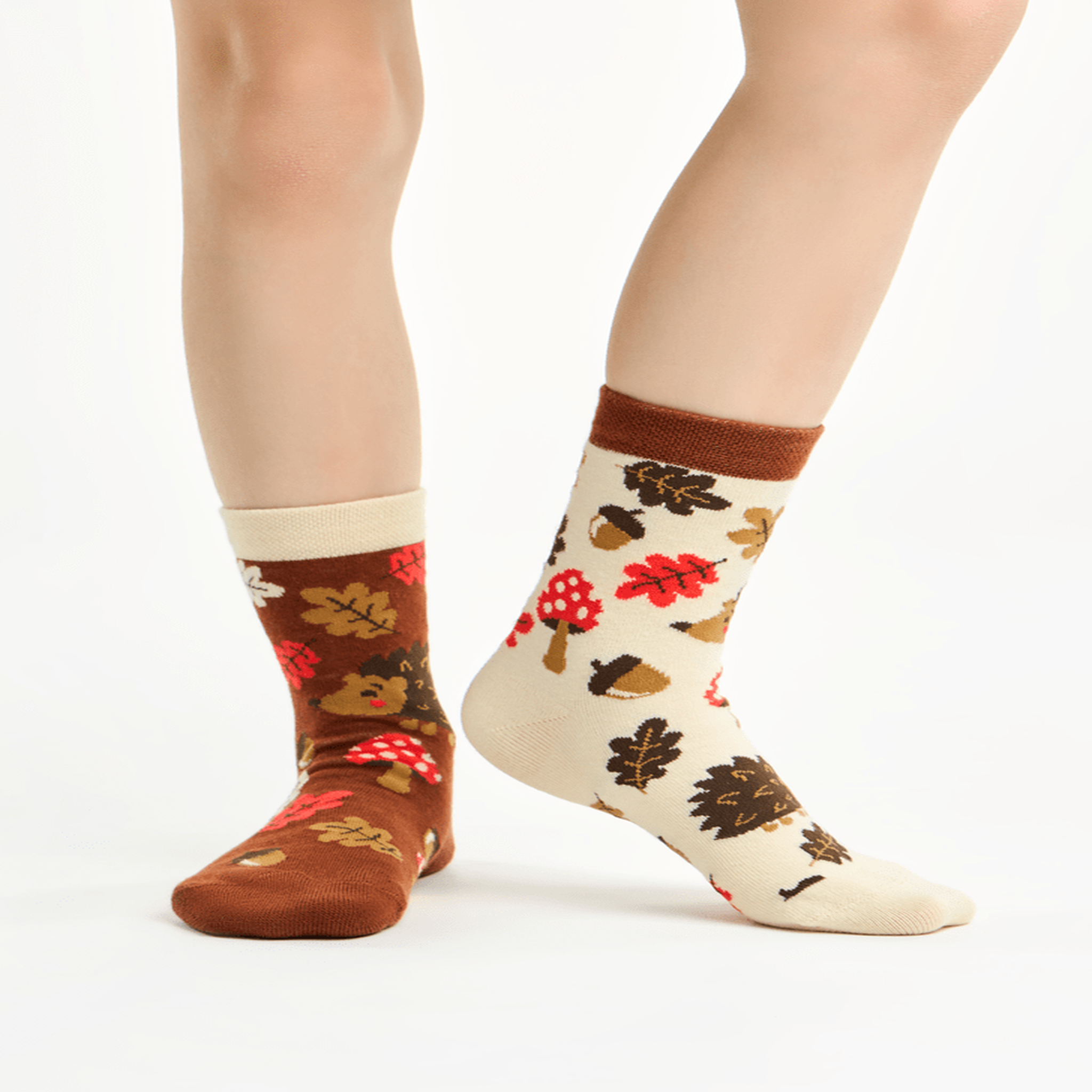 Voir la diapositive 2 : DEDOLES Chaussettes enfants hérisson forestier