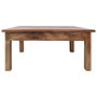 Voir la diapositive 2 : VIDAXL Table basse bois d'acajou massif 96x73x45 cm