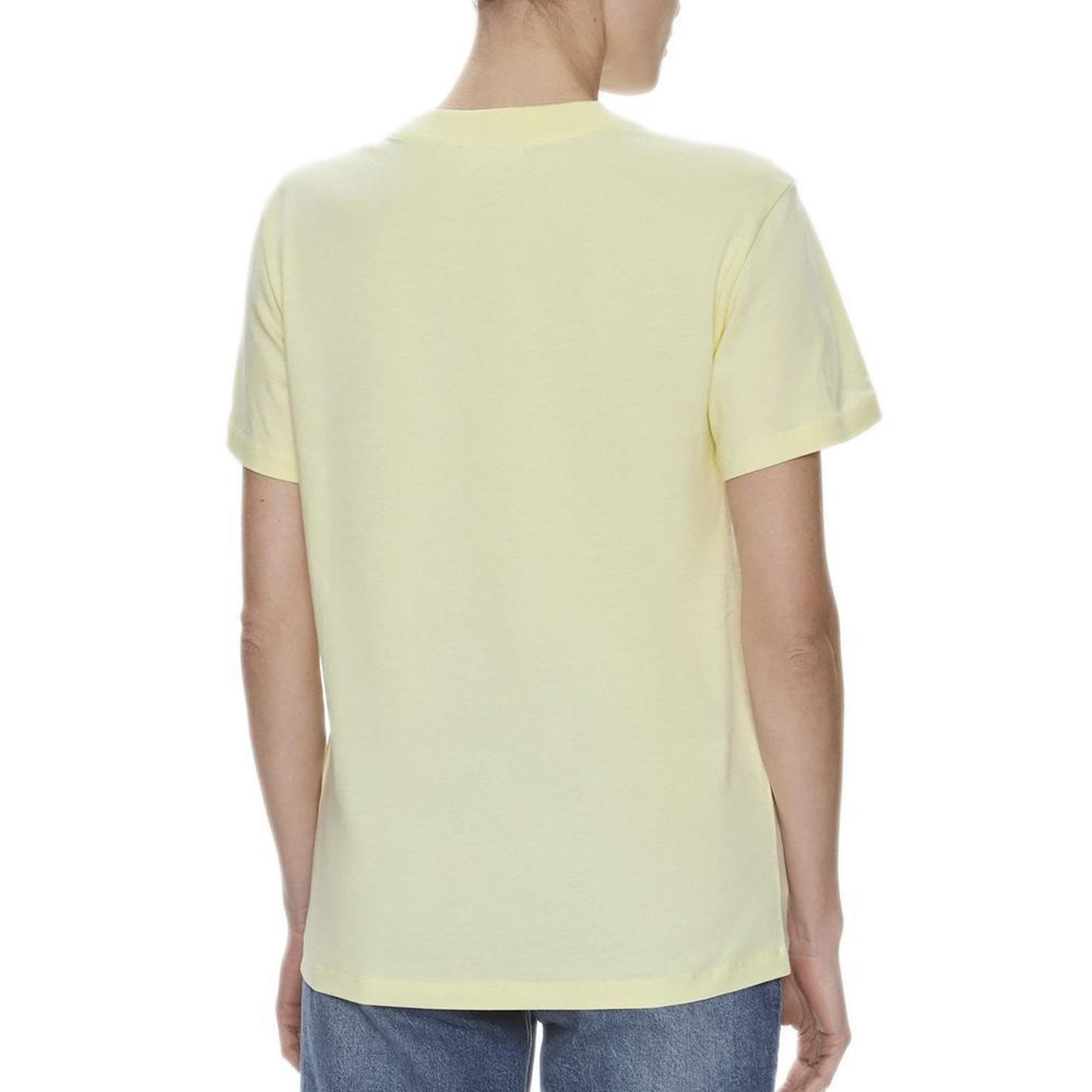 Voir la diapositive 2 : CALVIN KLEIN JEANS T-shirt Jaune Femme Calvin Klein Jeans Hero Logo