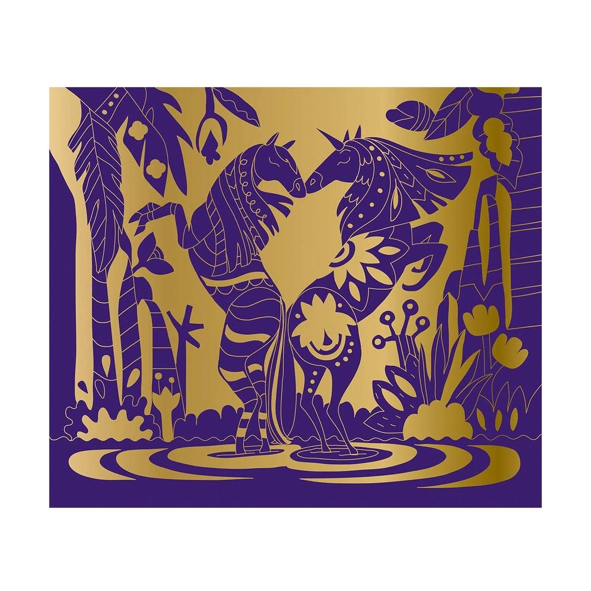 Voir la diapositive 6 : Juratoys-Janod Scratch Art - Chevaux et licornes