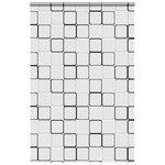 VIDAXL Store enrouleur de douche avec cassette largeur du tissu 146 cm