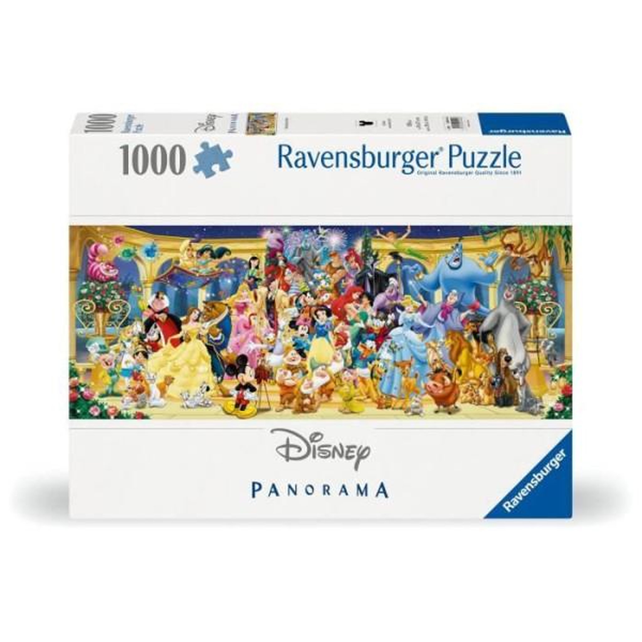 Voir la diapositive 2 : RAVENSBURGER Puzzle 1000 pieces photo de groupe disney, panorama, adultes et enfants des 14 ans, 12000444, ravensburger
