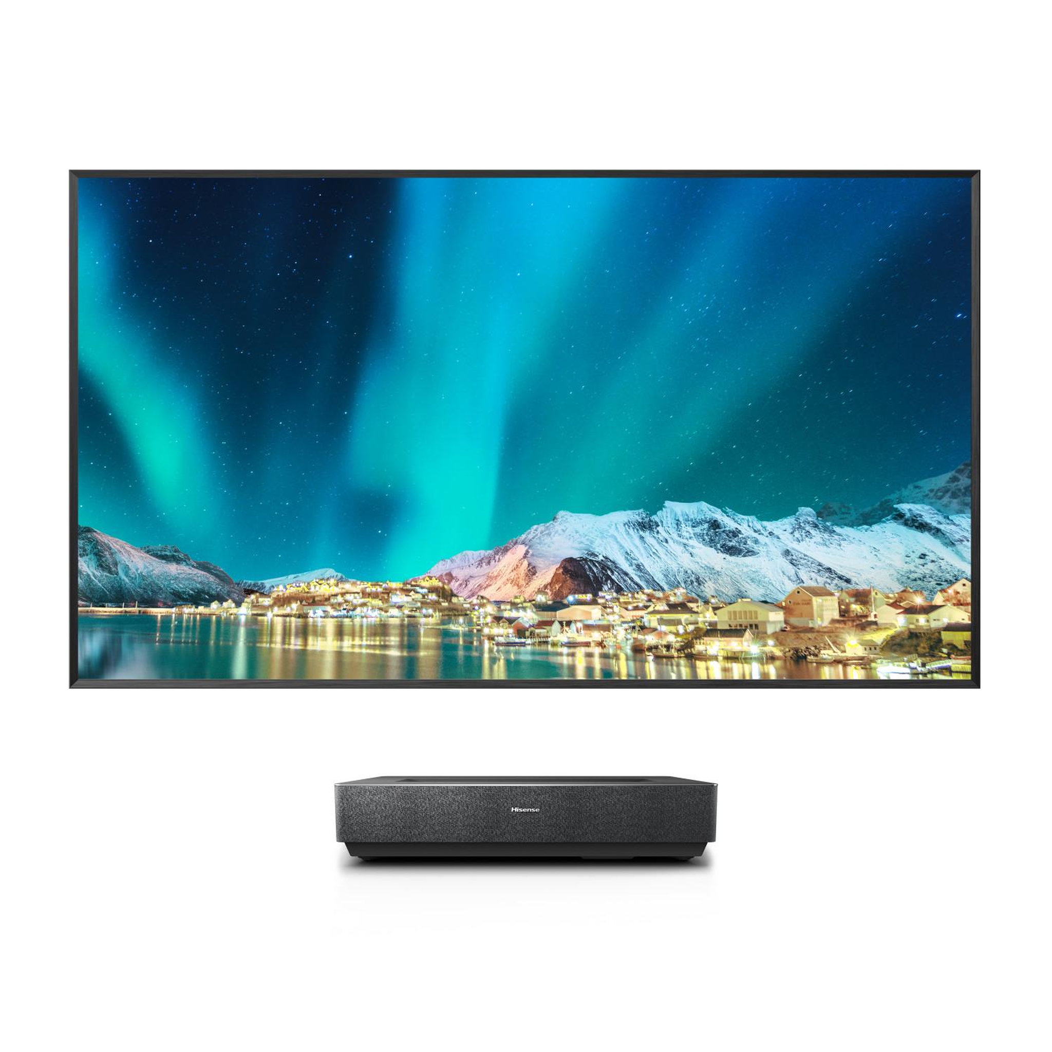 Voir la diapositive 1 : Hisense Hisense 120l5ha projecteur tv projecteur à focale ultra courte 2700 ansi lumens dlp 2160p (3840x2160) noir