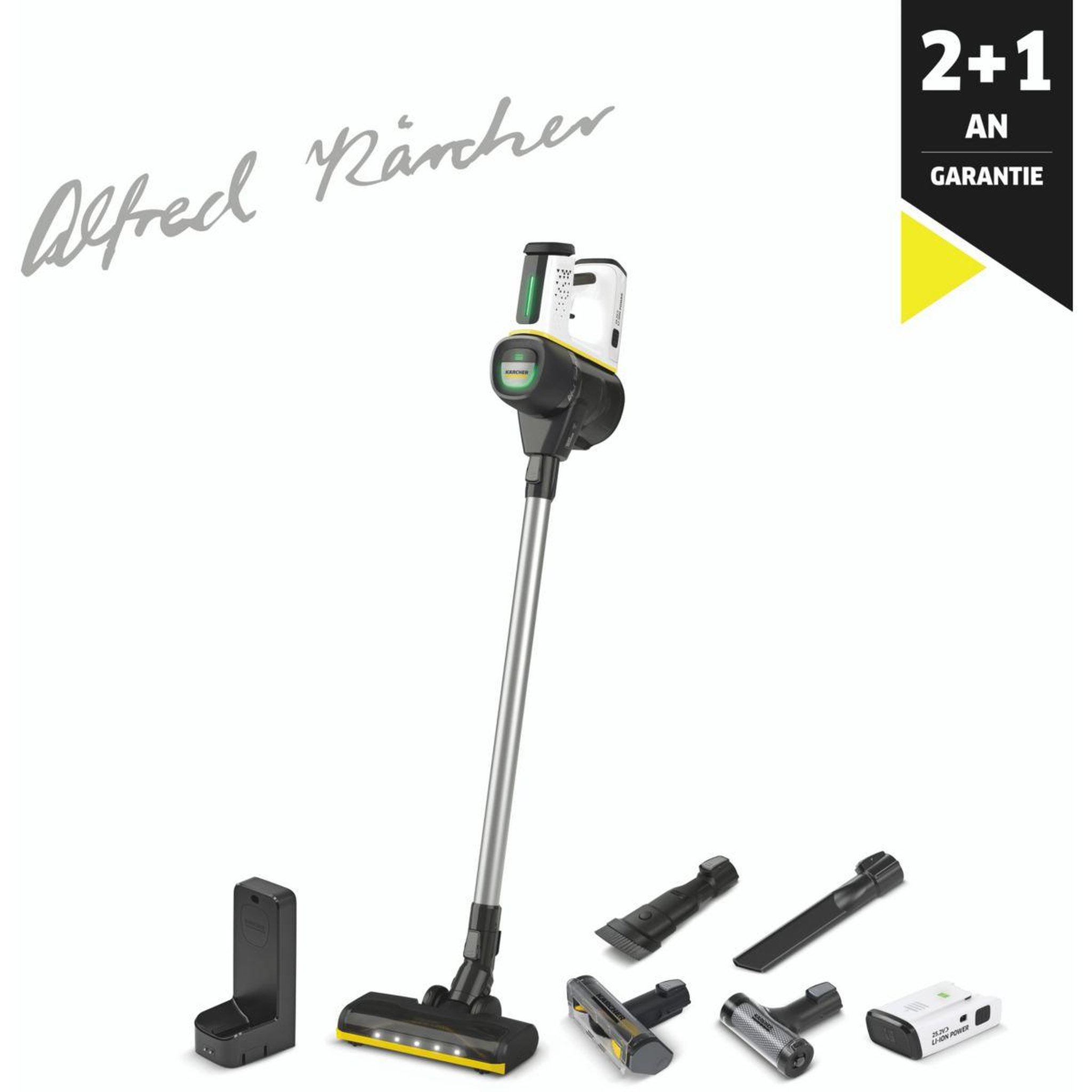 Voir la diapositive 1 : KARCHER Aspirateur balai VC 7 Signature Line