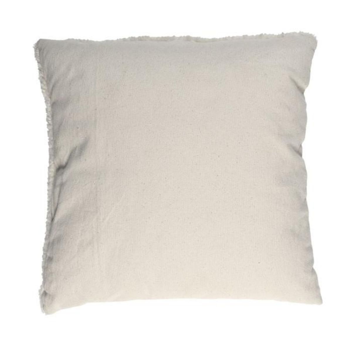 Paris Prix Coussin Déco  Bouclette  40x40cm Beige