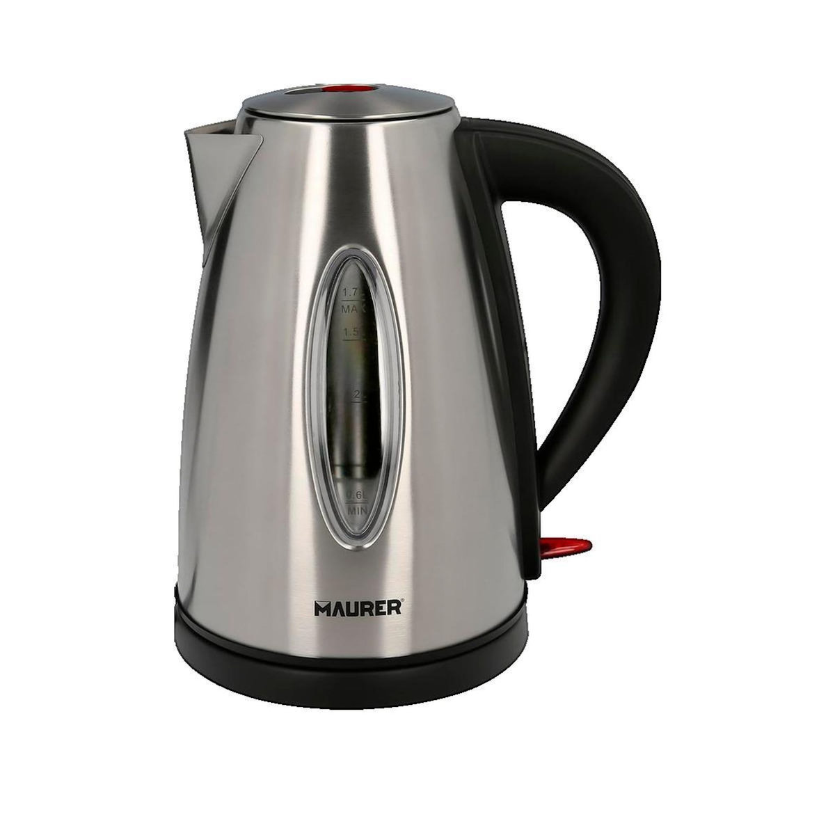 Meneau Bouilloire Électrique Maurer 1,7 L Acier Inoxydable
