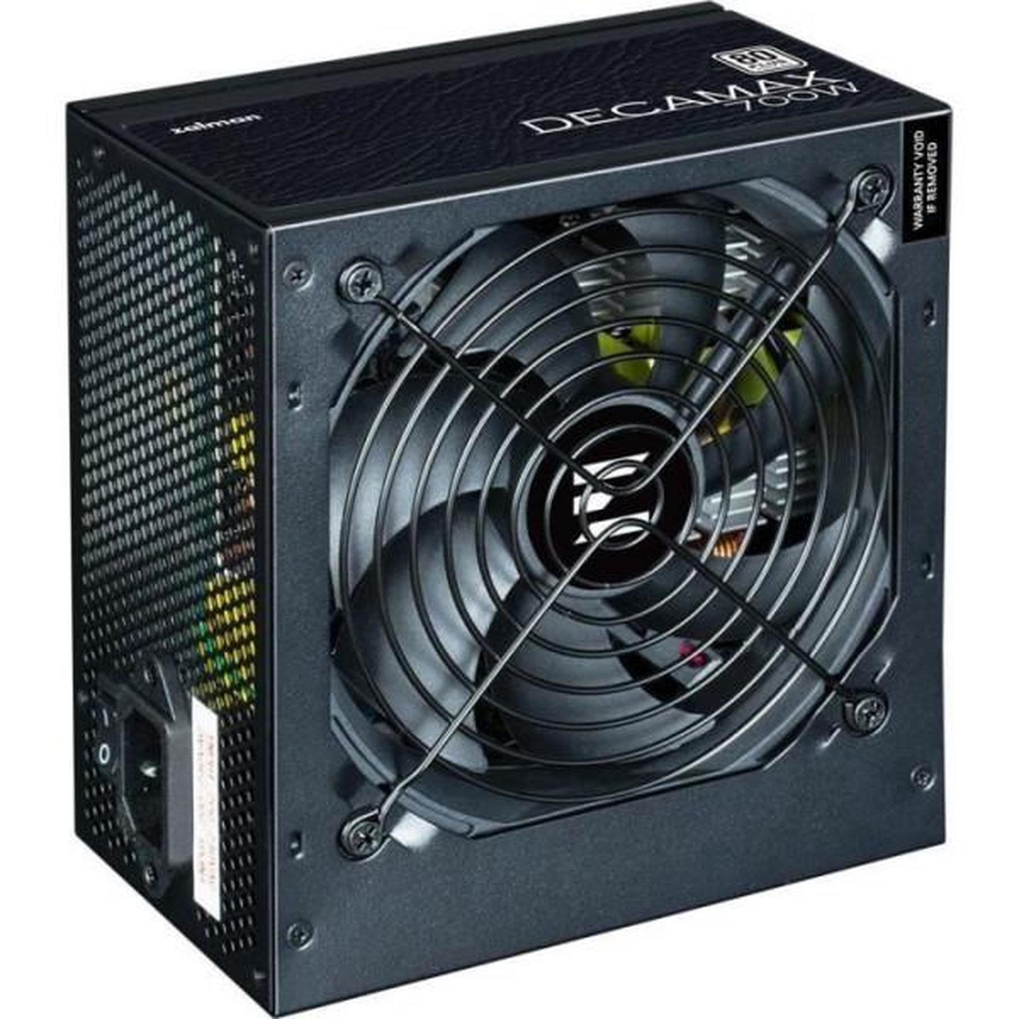 Voir la diapositive 3 : Zalman Alimentation PC - ZALMAN - DecaMax 700W - 80Plus - Non modulaire - Ventilateur 120mm - Noir