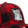 Voir la diapositive 3 : CAPSLAB Casquette trucker avec filet finitions premium Tom et Jerry
