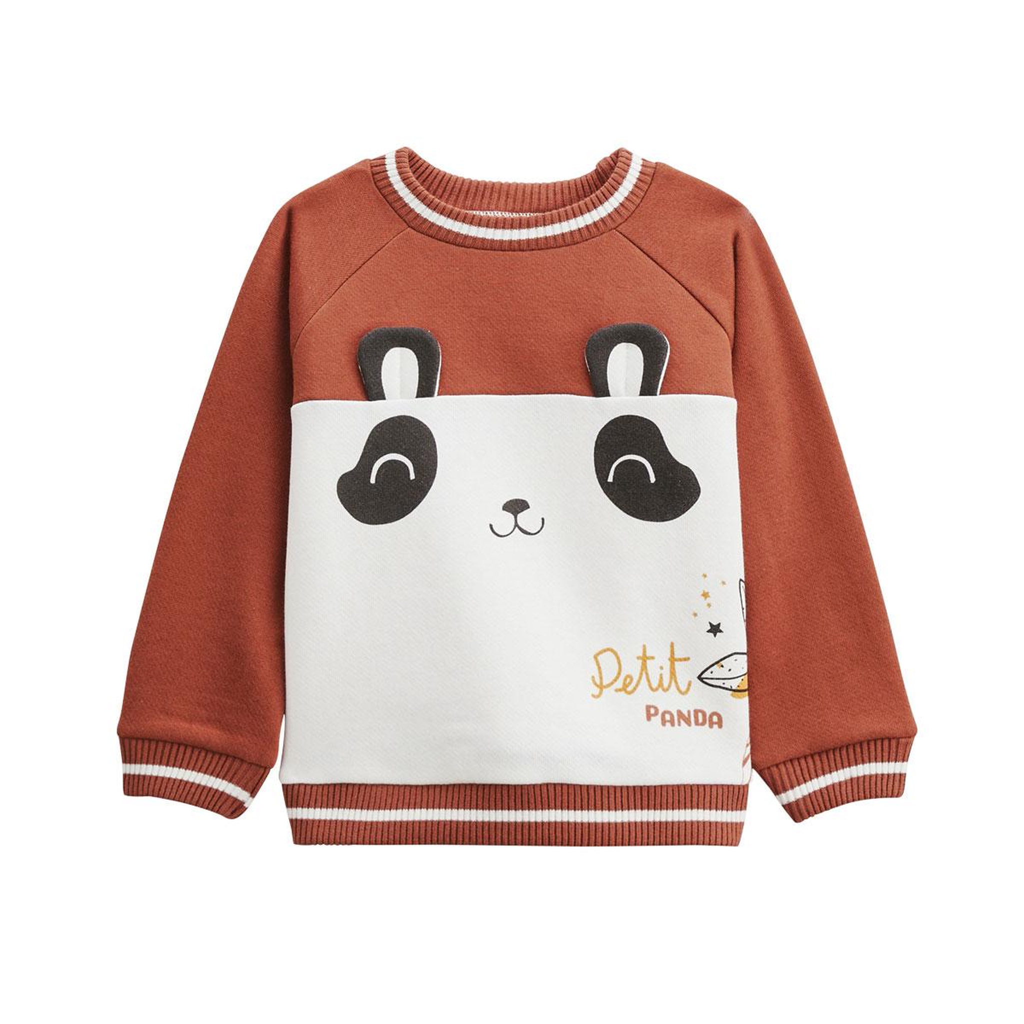 Voir la diapositive 2 : Petit Béguin Ensemble bébé sweat-shirt et pantalon en molleton Maloueg