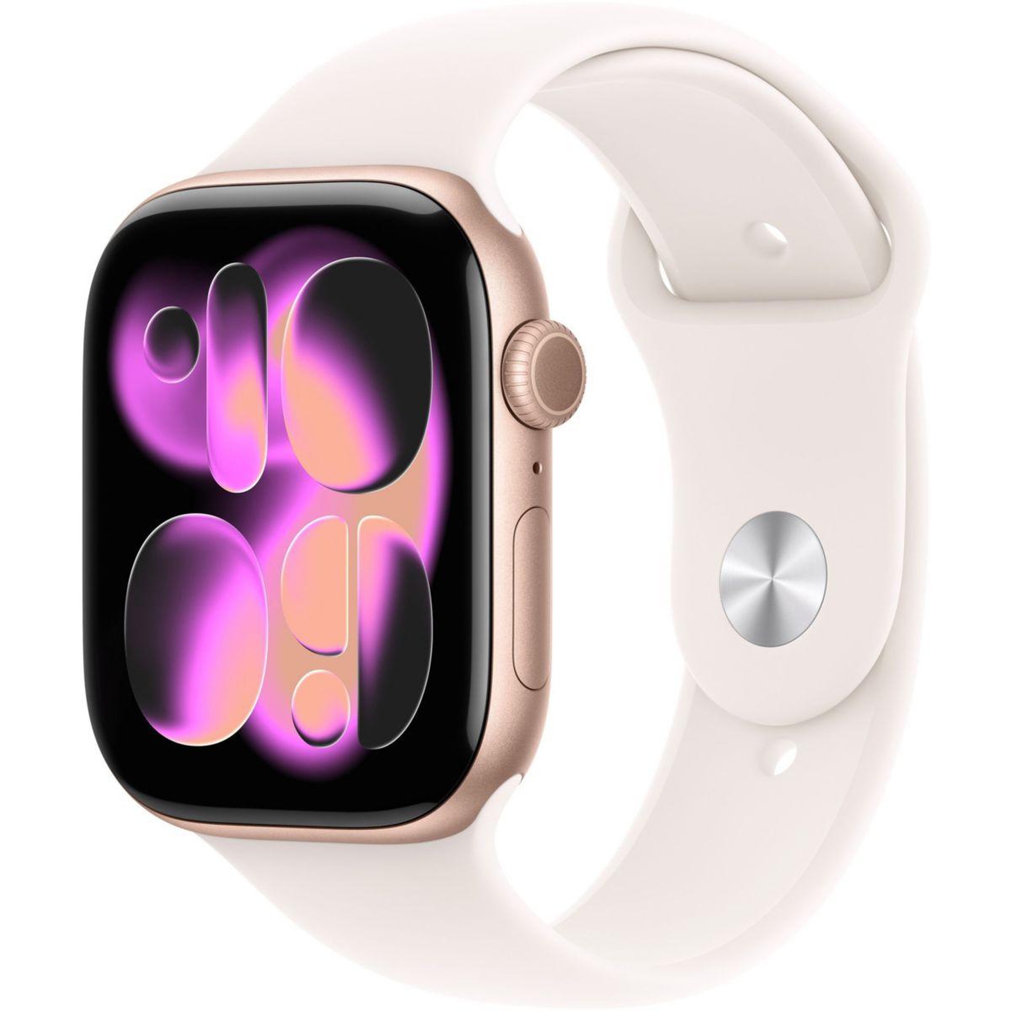 APPLE Montre connectée 42mm alu or rose serie 11 m/l