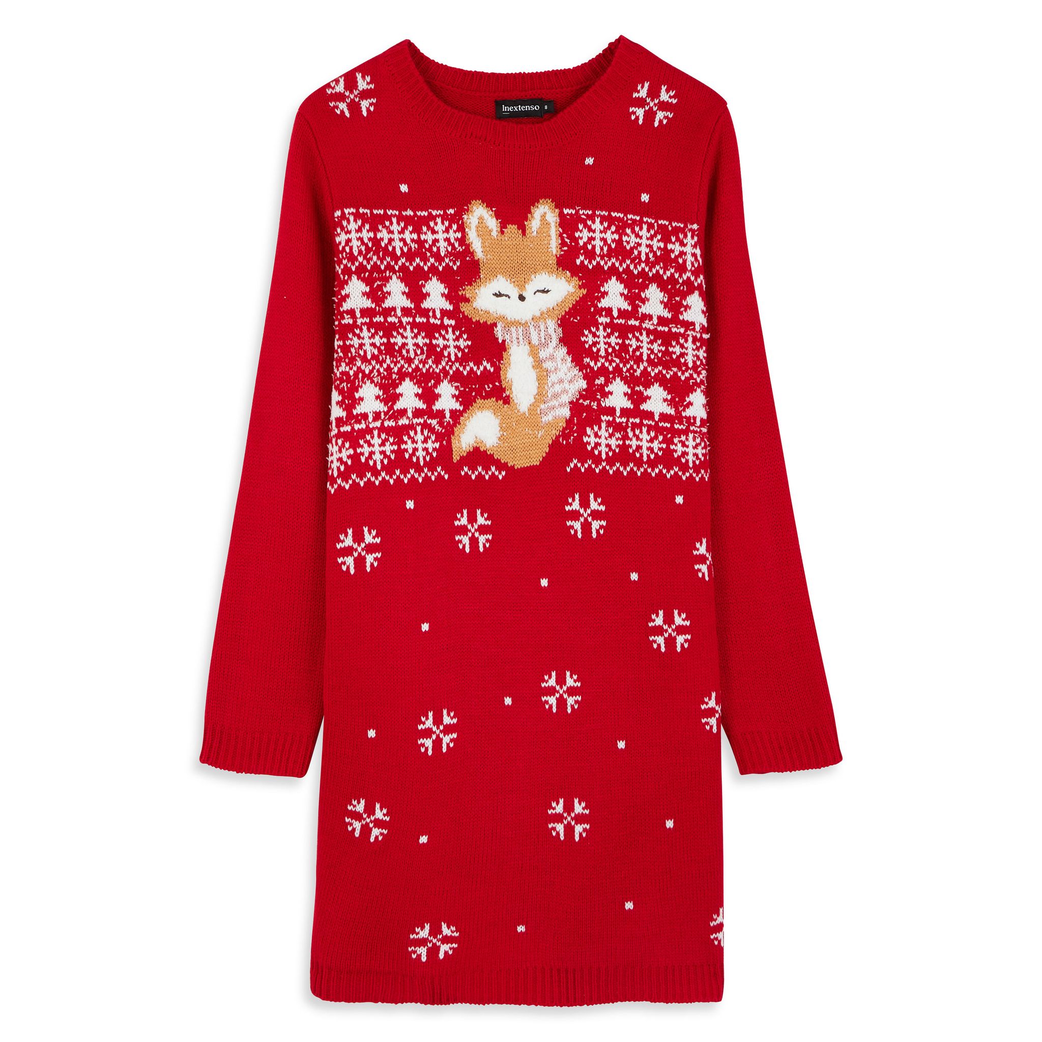 Carte De Noël Avec Un Renard | Vecteur Premium