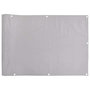 Voir la diapositive 2 : VIDAXL Ecran d'intimite de balcon gris 600x75 cm PVC
