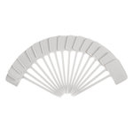 GARDENSTAR Lot de 16 étiquette en plastique blanches