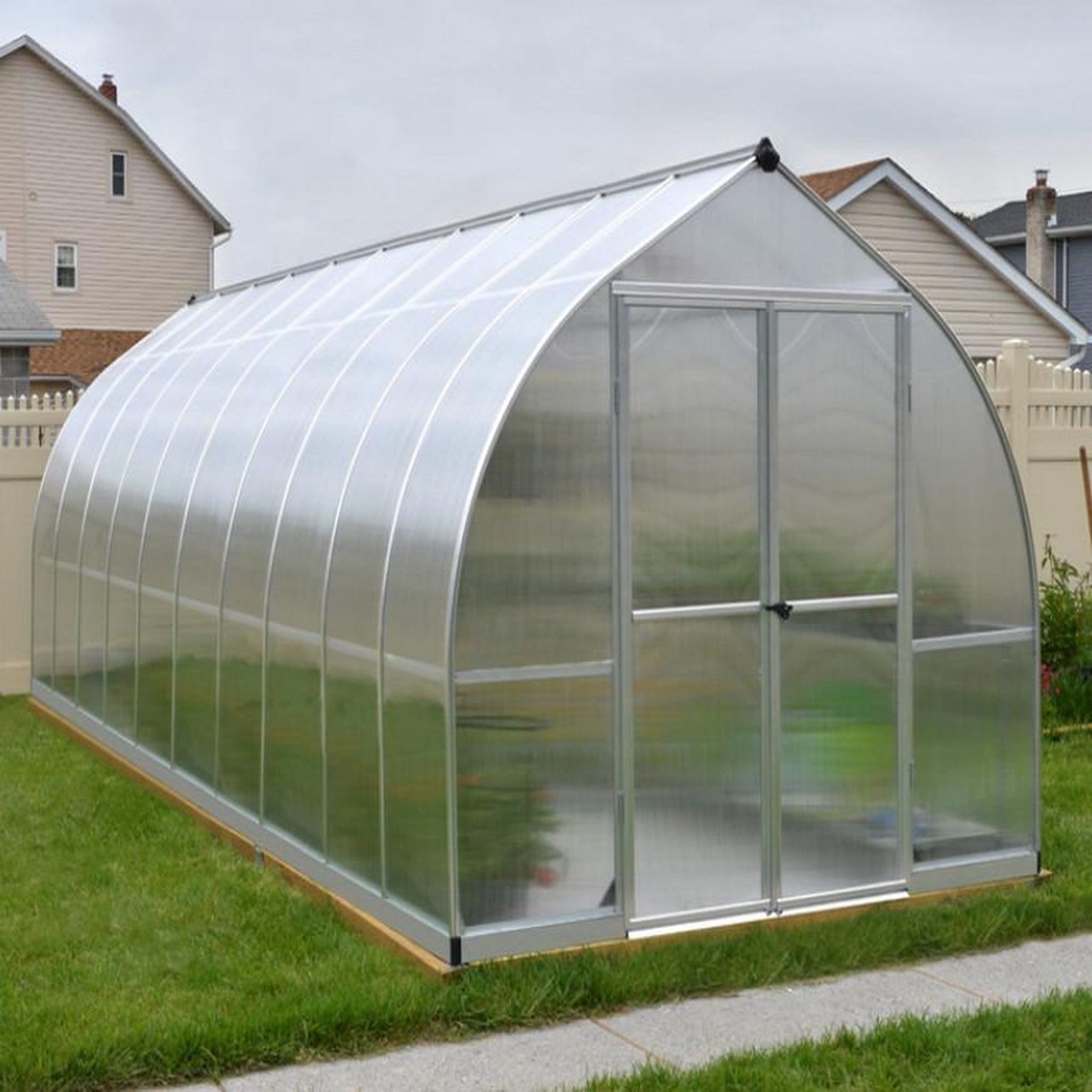 Palram Serre de jardin 14.27m² argent - 703732