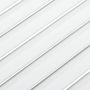 Voir la diapositive 5 : VIDAXL Portes d armoire à persiennes 4pcs blanc 61,5x49,4cm pin massif