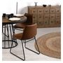 Voir la diapositive 5 : Rendez vous déco Lot de 2 chaises en cuir synthétique marron - Gaspard