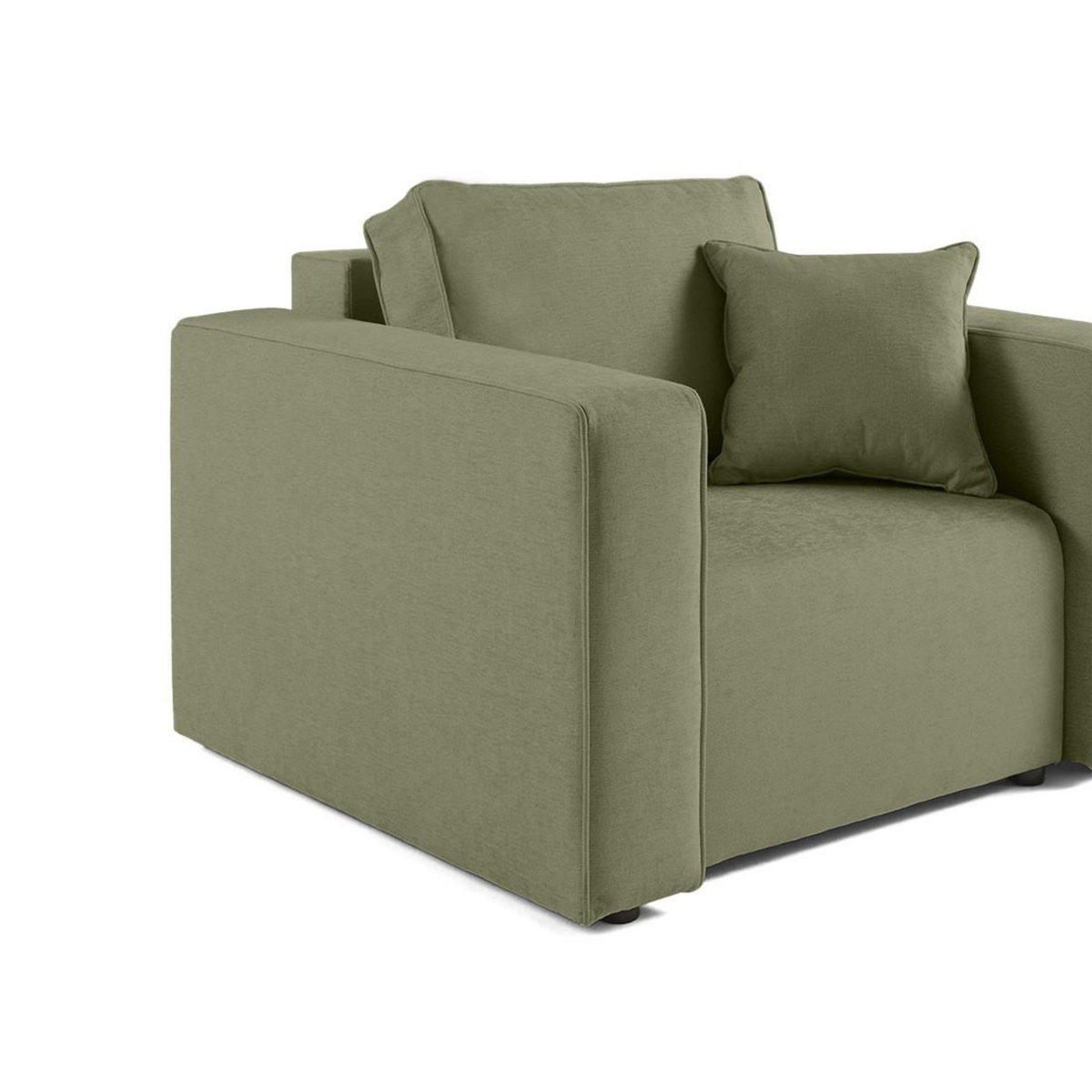 BEST MOBILIER Topaze - fauteuil - en tissu
