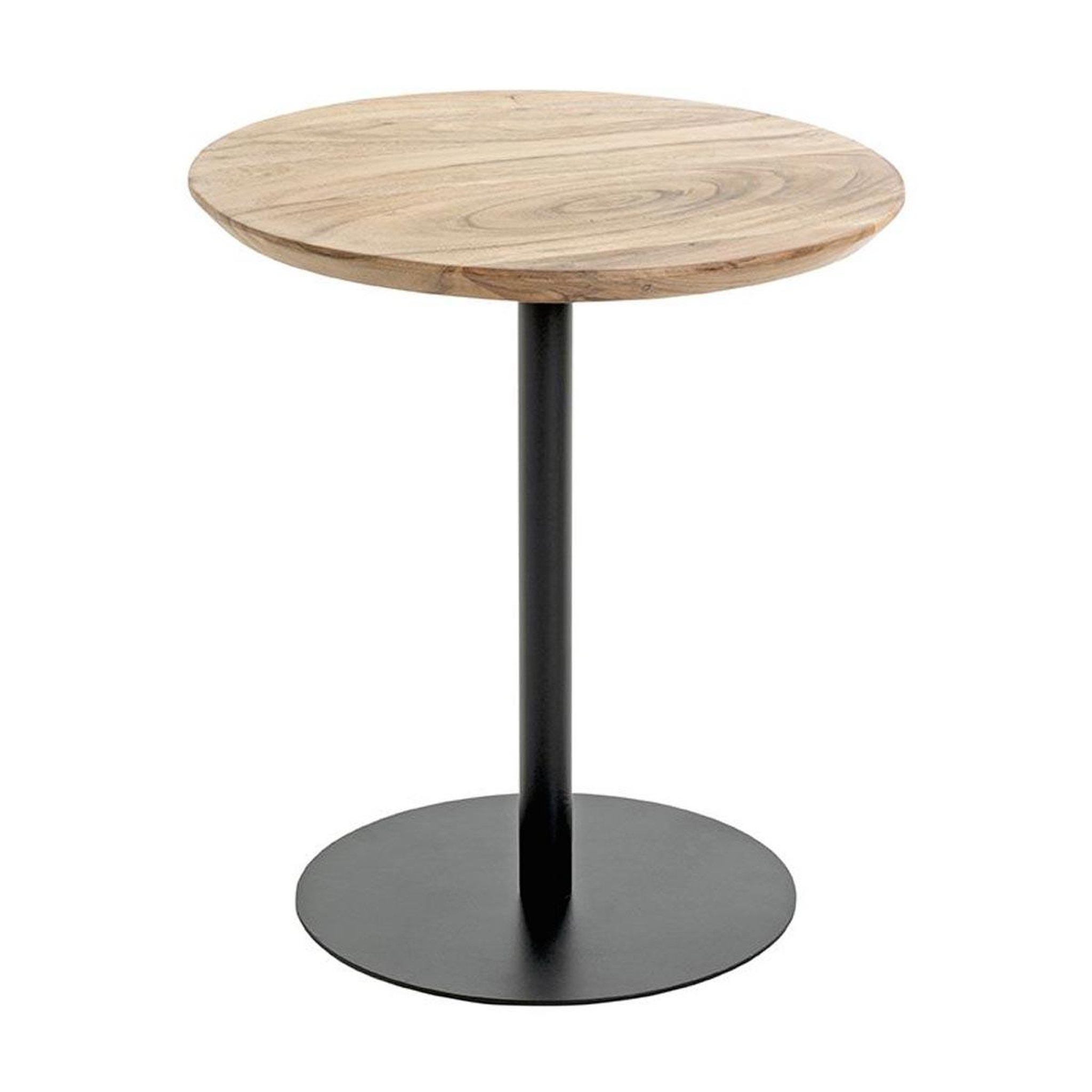 Paris Prix Table d'appoint en bois  sphère  45cm naturel & noir