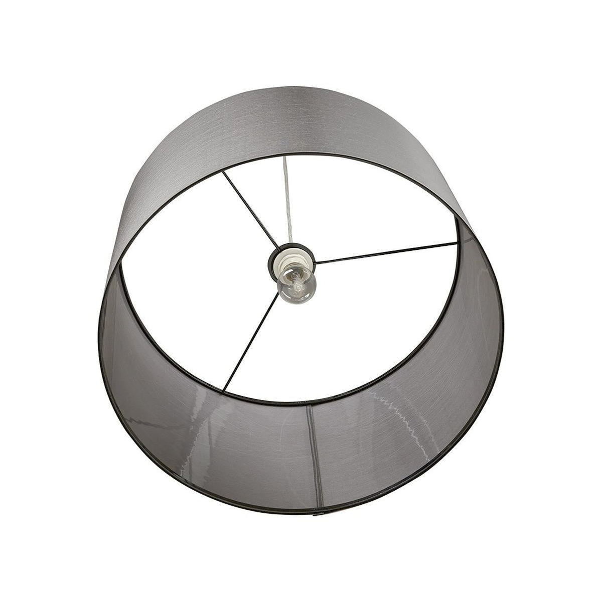 Paris Prix Lampe Suspension avec Abat-Jour  Fidelio  50cm Gris
