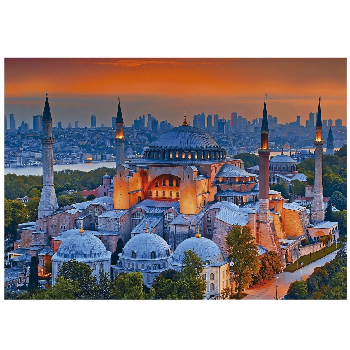 EDUCA Puzzle 1000 pcs - Hagia Sophia - Istanbul