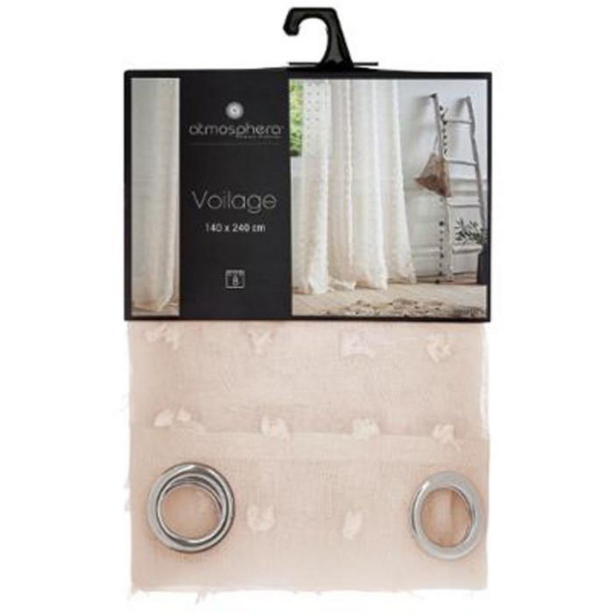 ATMOSPHERA Rideau Voilage  Lily  140x240cm Lin