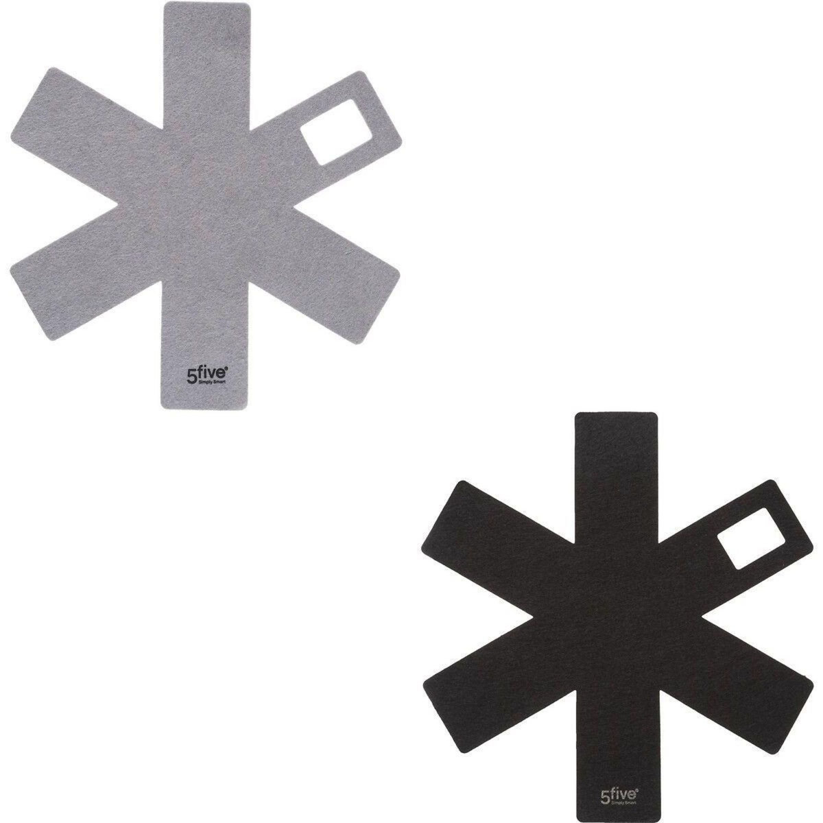 FIVE Protection de poêle anti rayure x6 feutrine