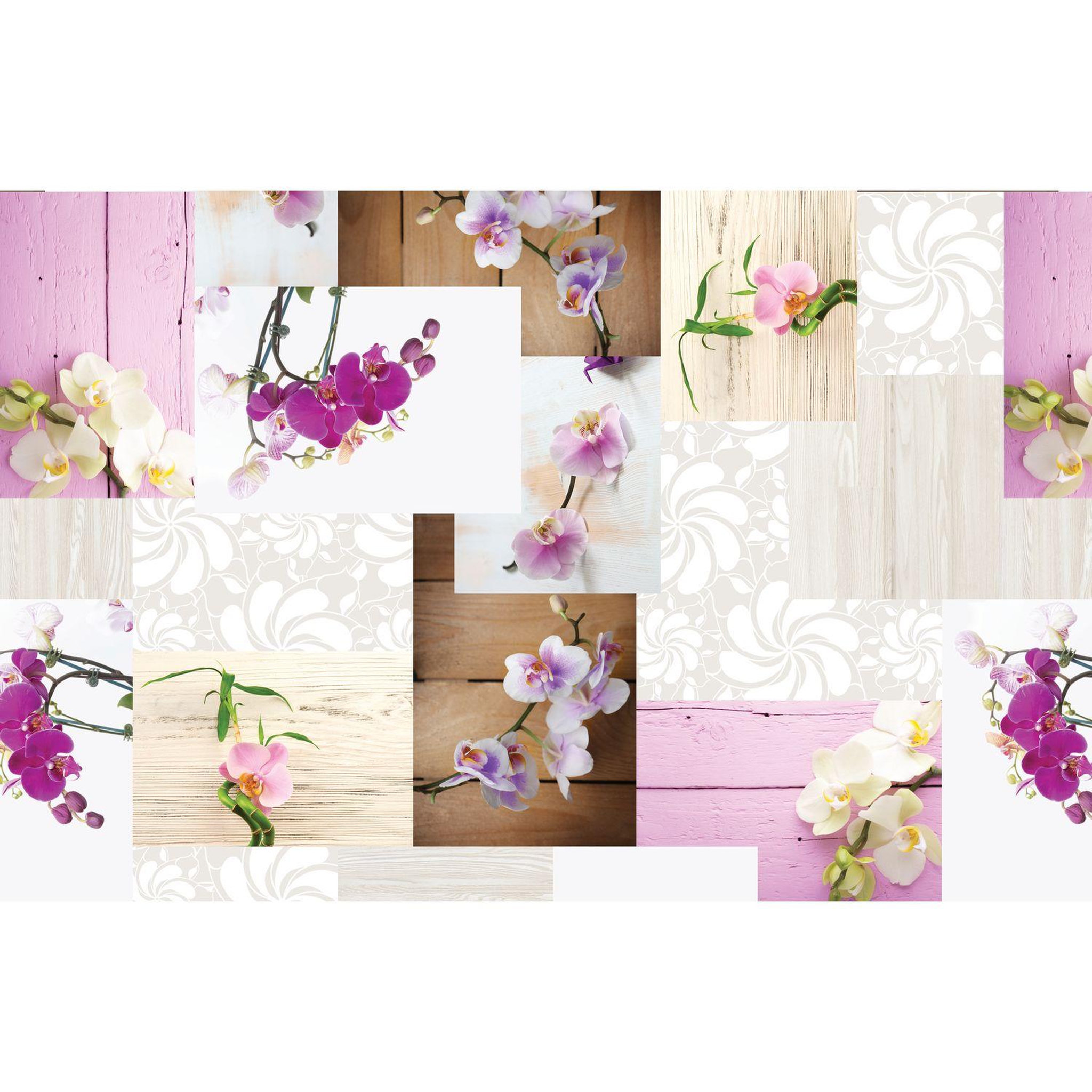 HABITABLE Set de table provençale laelia - l. 43 x l. 28 cm - violet