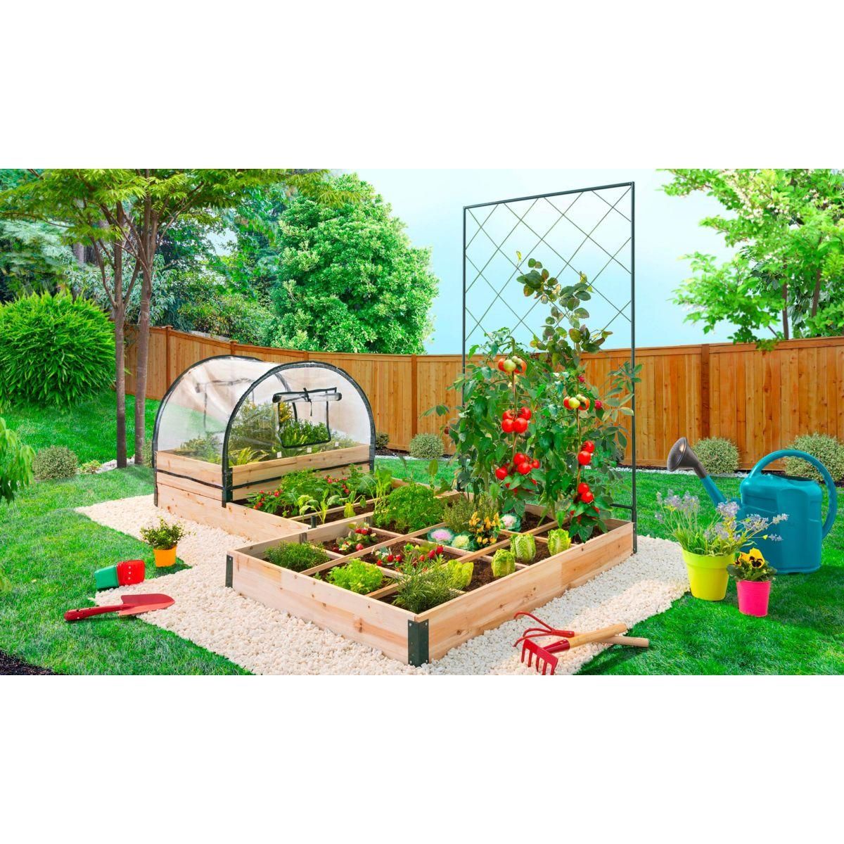 Jardikt Serre de potager modulable AROMA MODULA 
