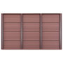 Voir la diapositive 2 : VIDAXL Element de plancher pour douche solaire Marron 101x63x5,5cm WPC