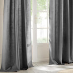 ATMOSPHERA Rideau à Œillets  Clem  140x260cm Gris Foncé