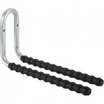 Mottez Crochet equerre double MOTTEZ, H.20 x l.40 x P.11 cm