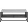 Voir la diapositive 5 : VIDAXL Table basse sonoma gris 80x80x30 cm bois d'ingenierie et metal