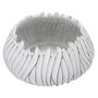 Voir la diapositive 2 : Paris Prix Cache-Pot Design en Relief  Honduras  40cm Blanc