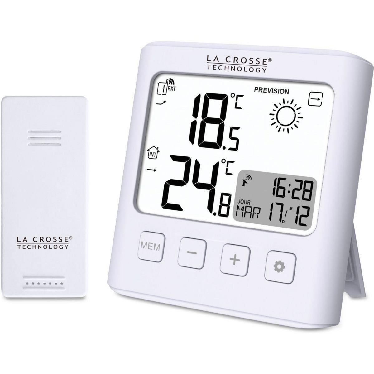 La crosse technology Station météo WS6231-WHI