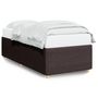 Voir la diapositive 2 : VIDAXL Cadre de lit sans matelas marron fonce 80x200 cm tissu