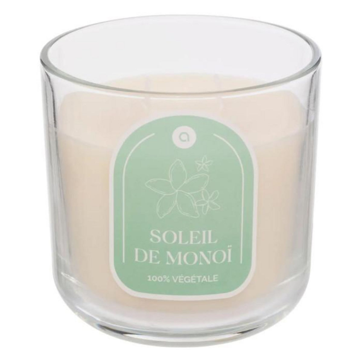 ATMOSPHERA Bougie Parfumée en Verre  Floa  350g Monoï