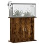 Voir la diapositive 3 : VIDAXL Support pour aquarium chêne fumé 81x36x73 cm bois d ingénierie