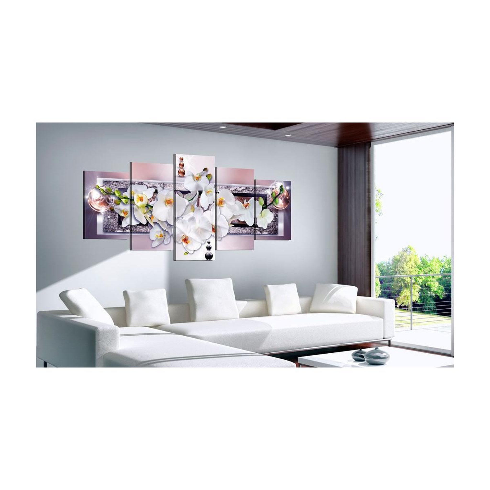 Voir la diapositive 2 : Paris Prix Tableau imprimé  mysterious orchid