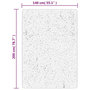 Voir la diapositive 6 : VIDAXL Tapis OVIEDO a poils courts noir 140x200 cm