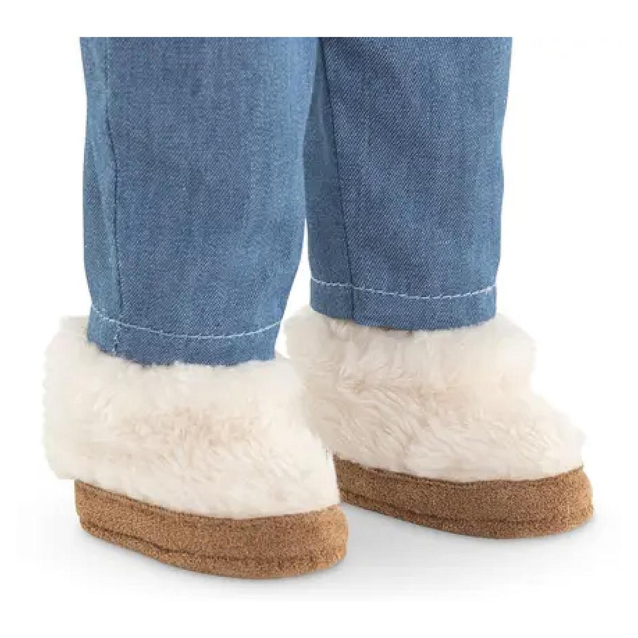 Voir la diapositive 2 : Corolle Mc Bottes Moumoute Ivoire poupee 36 cm