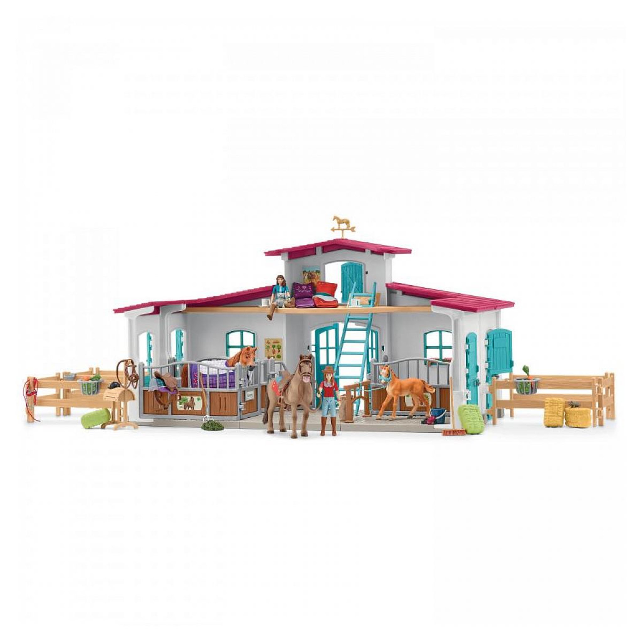 Voir la diapositive 3 : Schleich 42567 Nouveau centre équestre