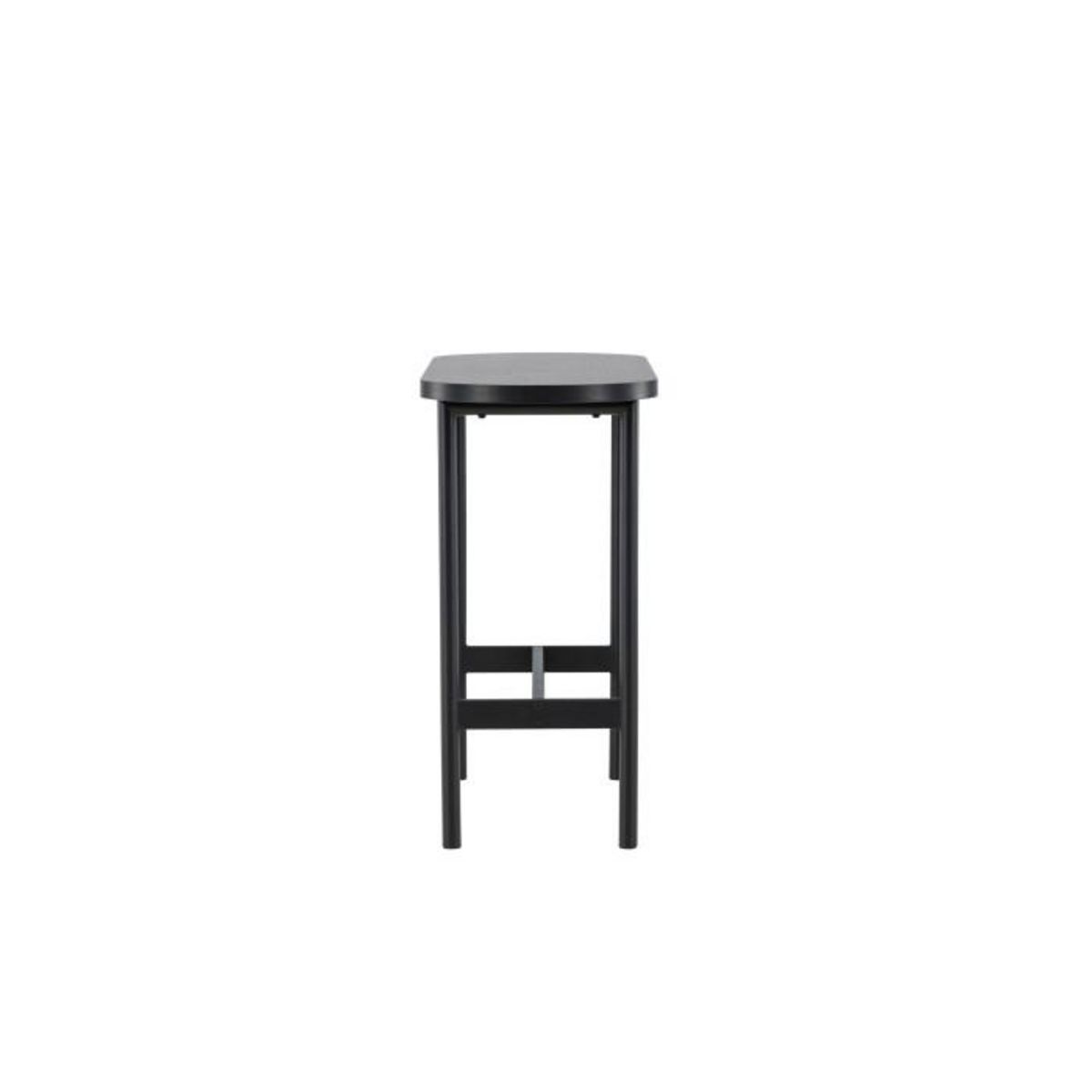 Paris Prix Console Ovale Design  Star  110cm Noir