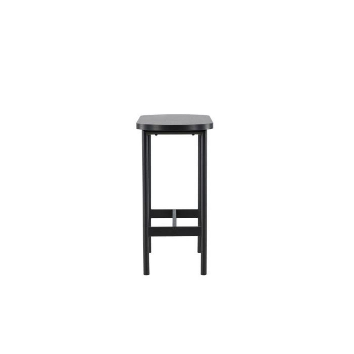 Paris Prix Console Ovale Design  Star  110cm Noir