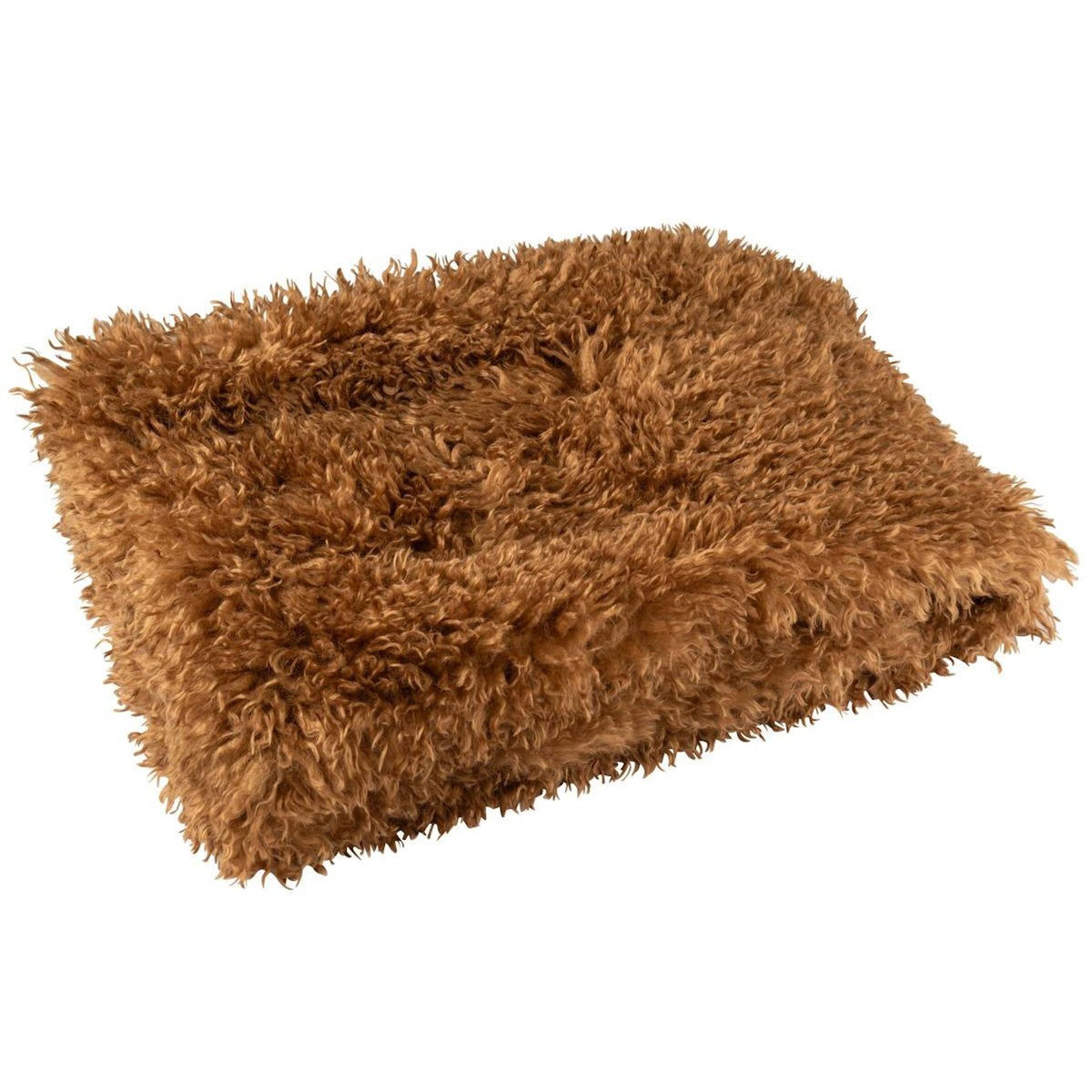 Paris Prix Plaid Imitation Fourrure  Moutie  130x180cm Marron