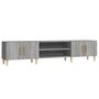 Voir la diapositive 2 : VIDAXL Meuble TV sonoma gris 180x31,5x40 cm bois d'ingenierie
