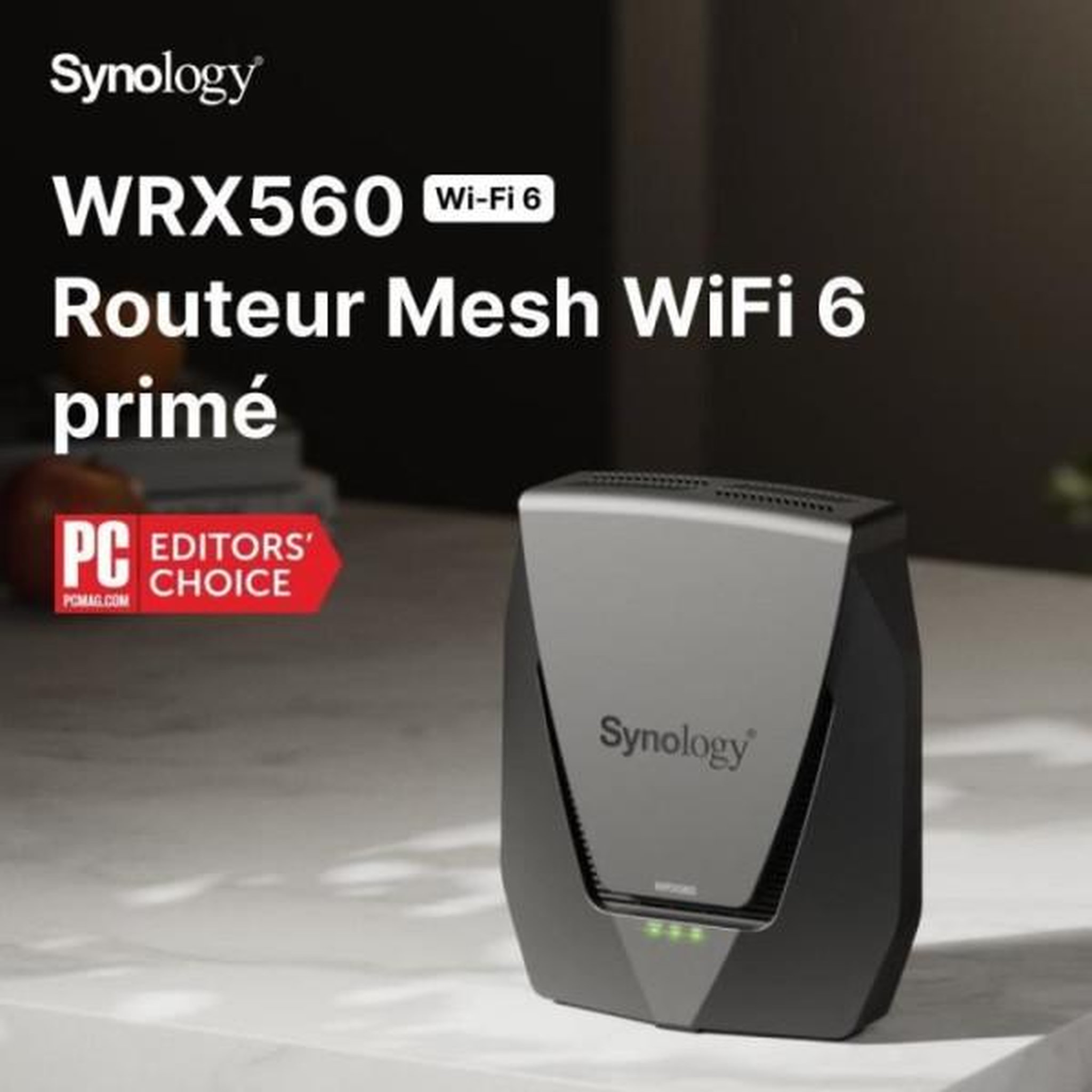 Voir la diapositive 5 : SYNOLOGY Synology wrx560 routeur sans fil gigabit ethernet bi-bande (2,4 ghz / 5 ghz) noir